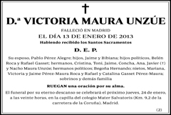 Victoria Maura Unzúe